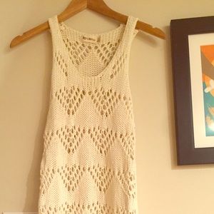 Urban Outfitters Crotchet knit coverup
