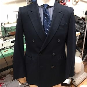 38S super 120 double breast suit pants size 30-32