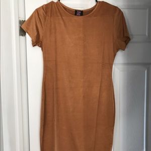Short Tan Dress