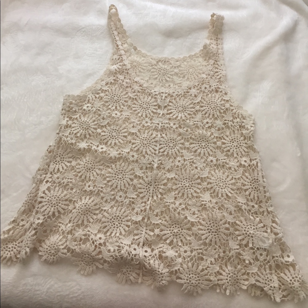 Crochet top / coverup