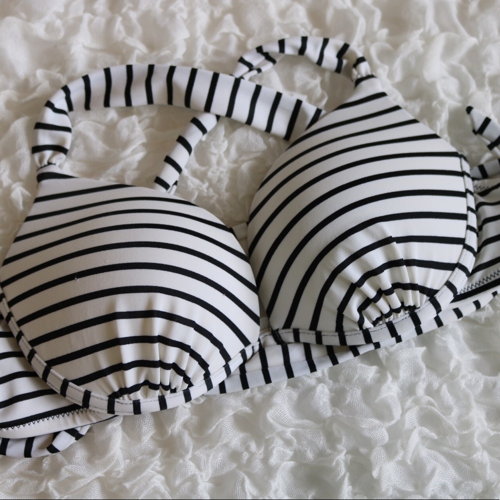 Victoria's Secret Push Up Bikini Top Crossing Back