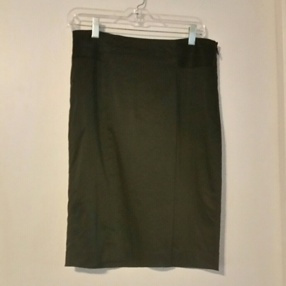White House Black Market Silky Skirt sz 10 - Picture 1 of 5