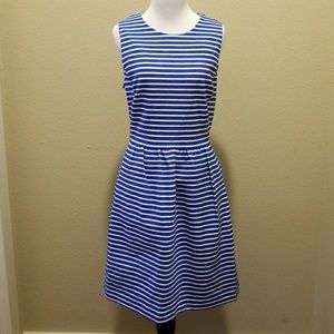 Jcrew striped daybreak dress