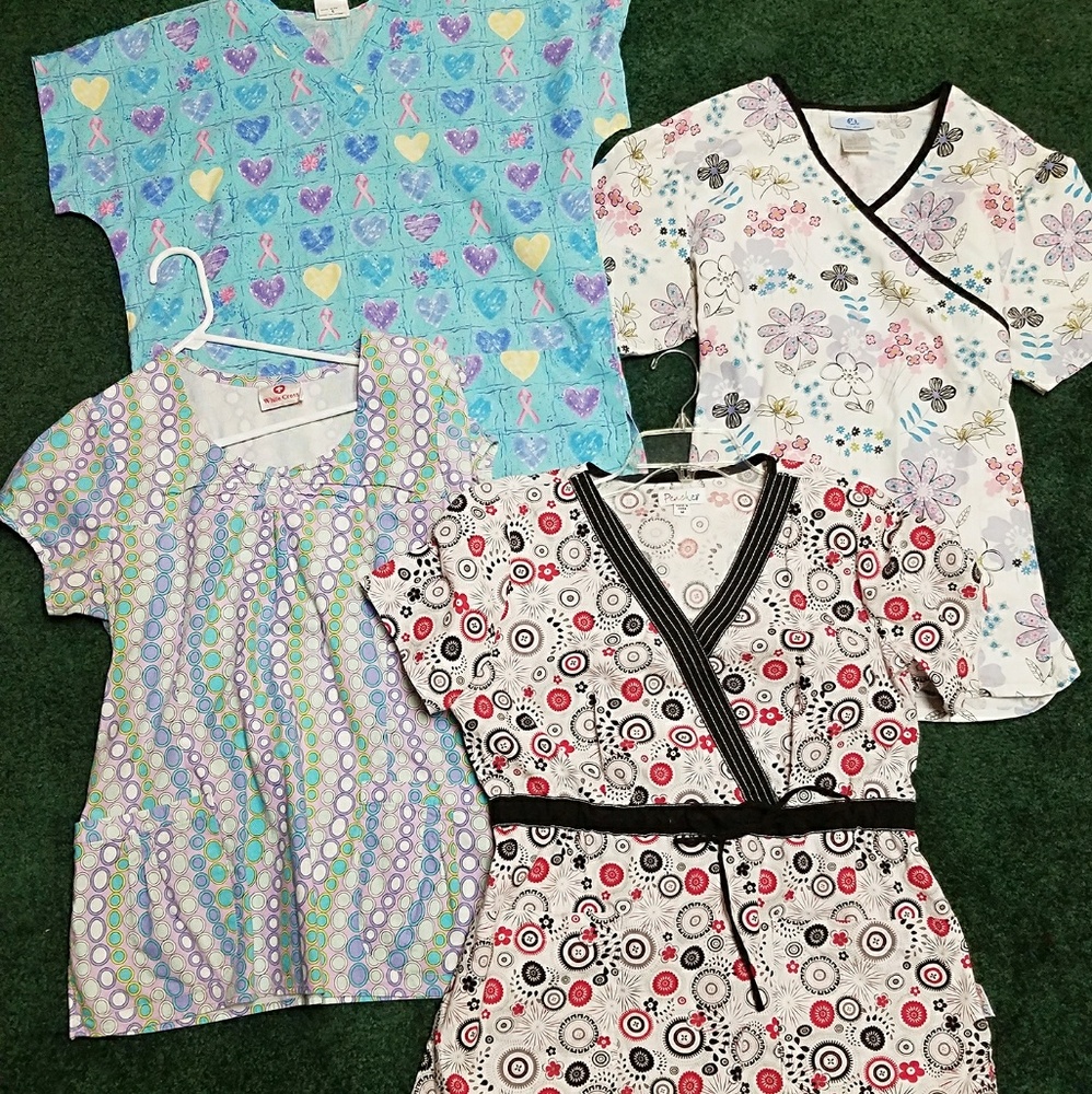 Scrub tops