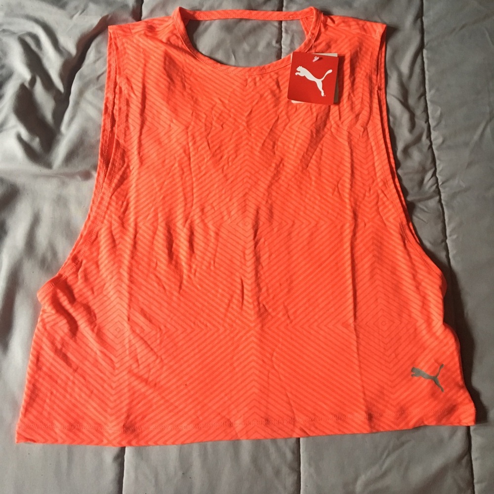 Orange Drapey Tank!