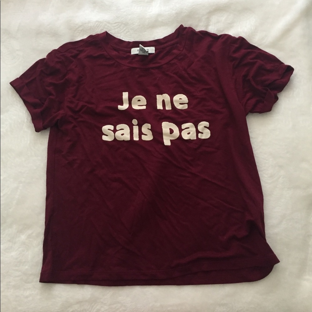 Statement French top - Picture 2 of 2