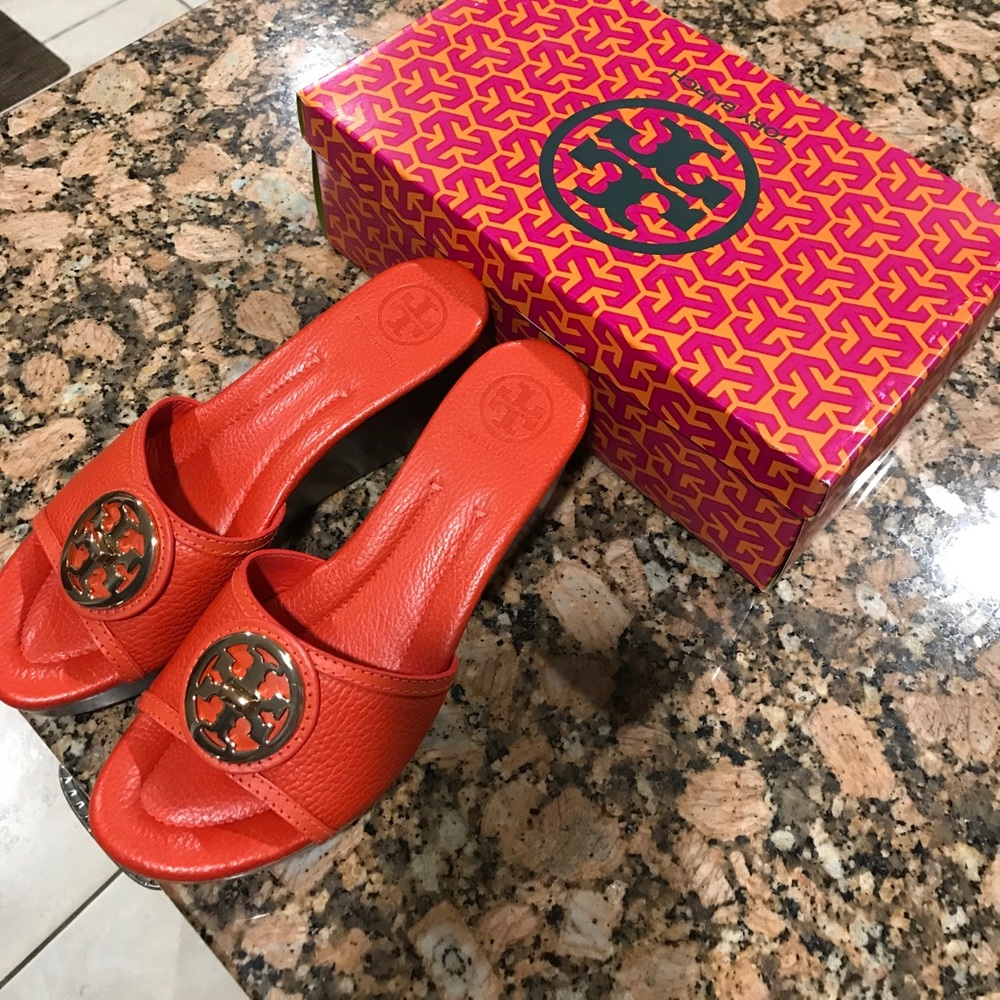 Tory burch Selma wedges
