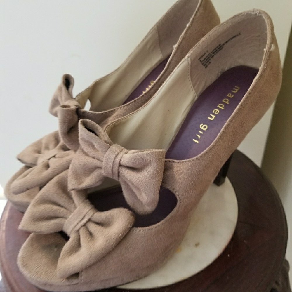 Madden Girl Bow Heels
