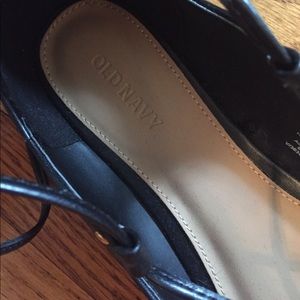 Old Navy Shoes - Old Navy Black Lace Up Flats Old Navy Shoes - Old Navy Black Lace Up Flats