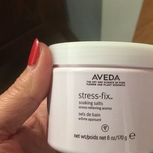 Brand new Aveda Stress fix bath salts.