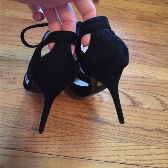 Shoe Republic LA Shoes - Black Lace Up Pumps Shoe Republic LA Shoes - Black Lace Up Pumps