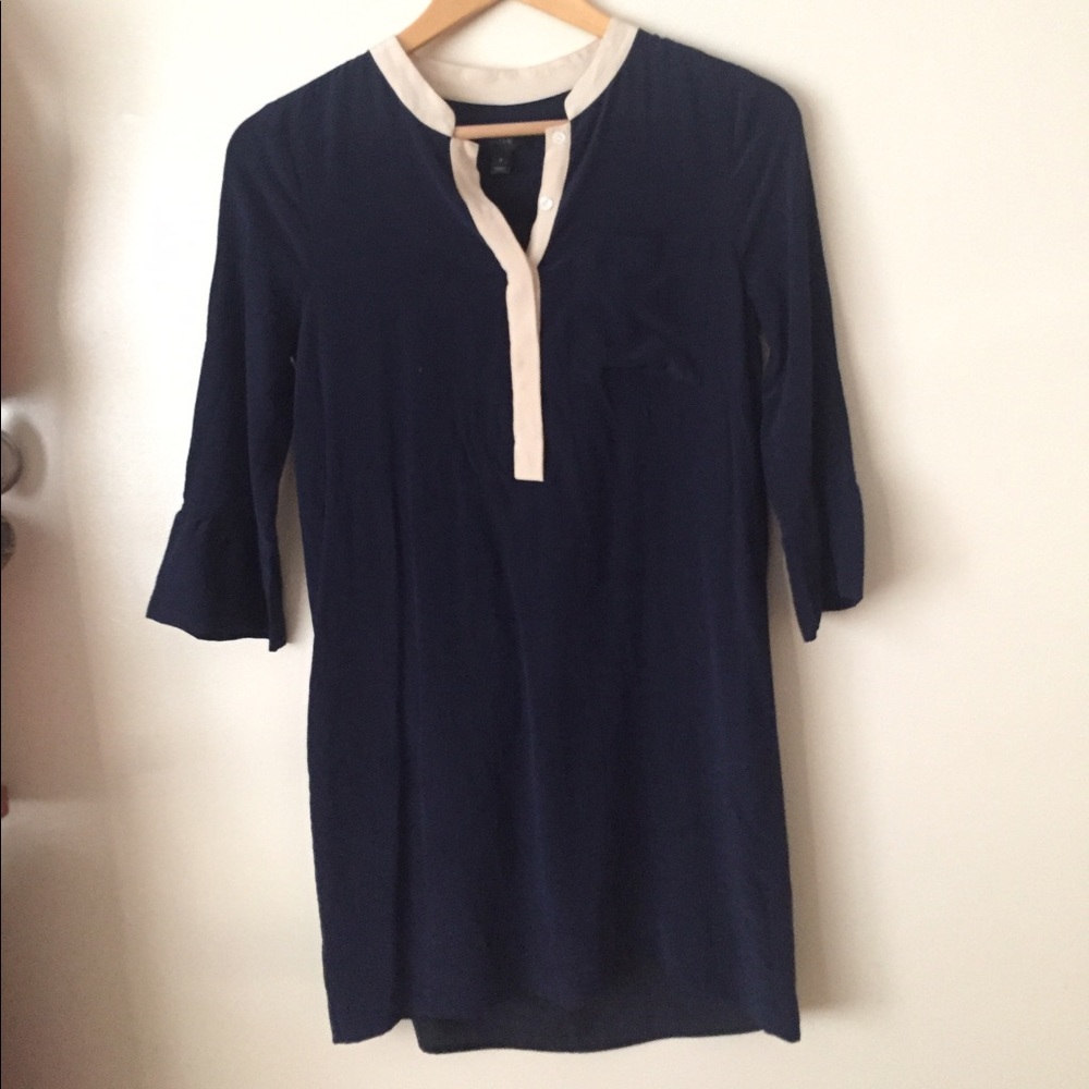 Jcrew silk sheath dress