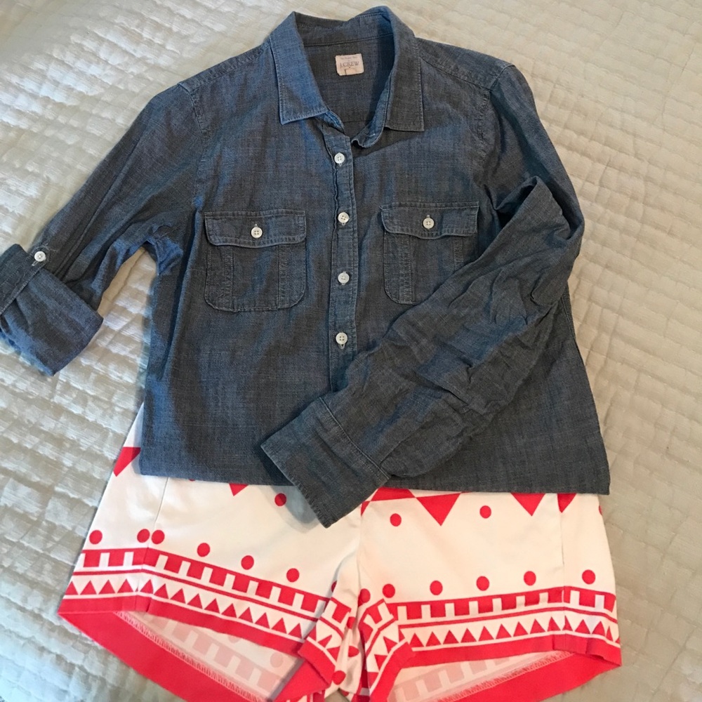 J. Crew Chambray button down