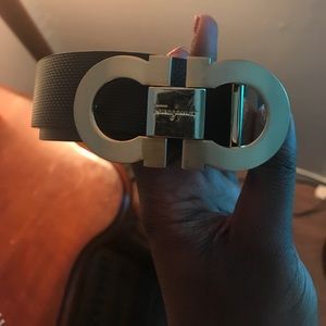 Black Ferrgamo Belt