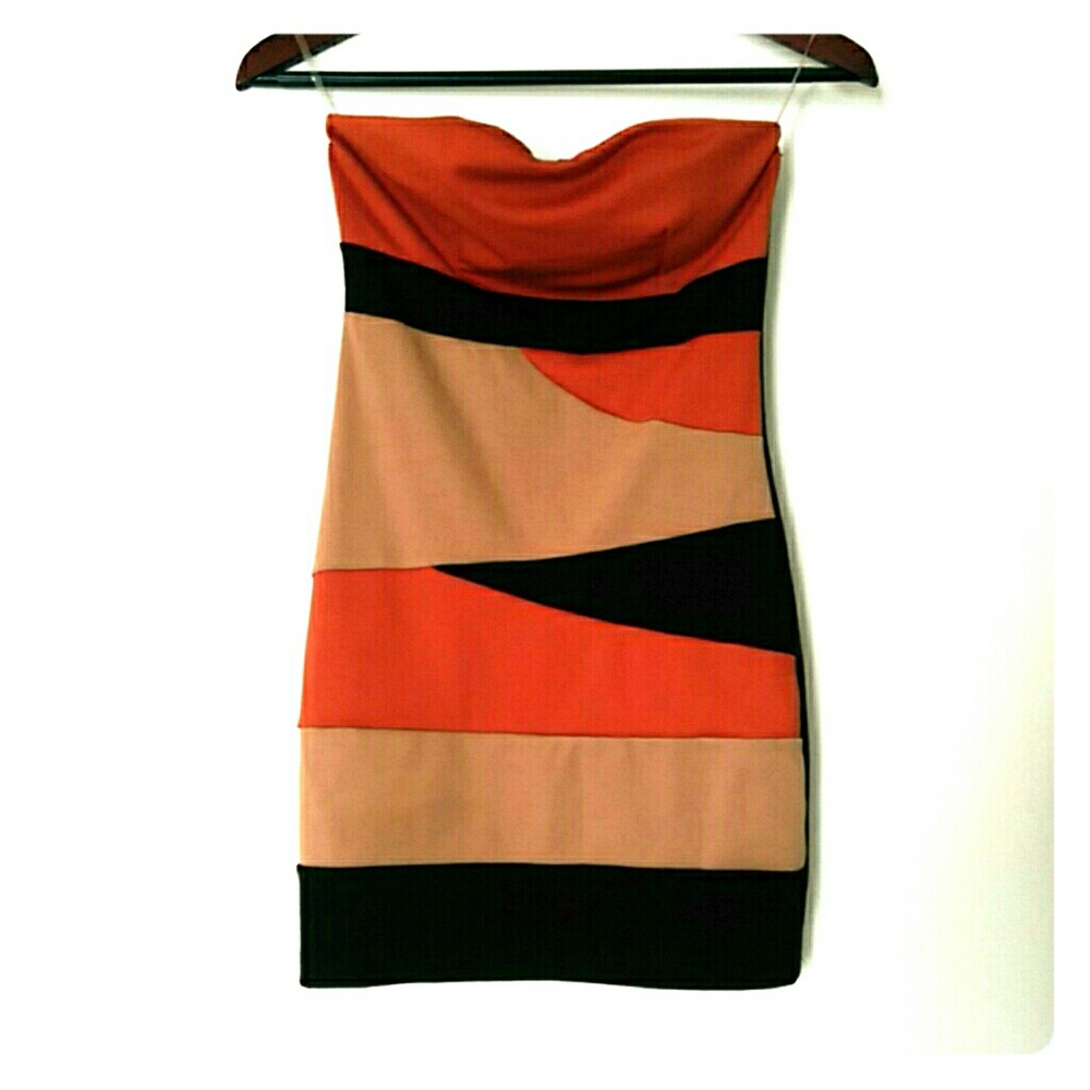 Patterned Mini Dress