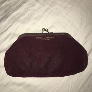 Dolce and Gabbana Makeup Clutch