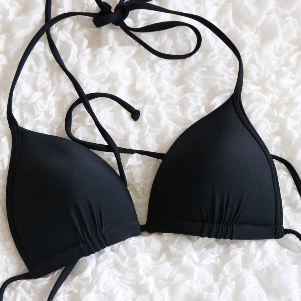 Black Hollister Push Up Bikini Top Size XS