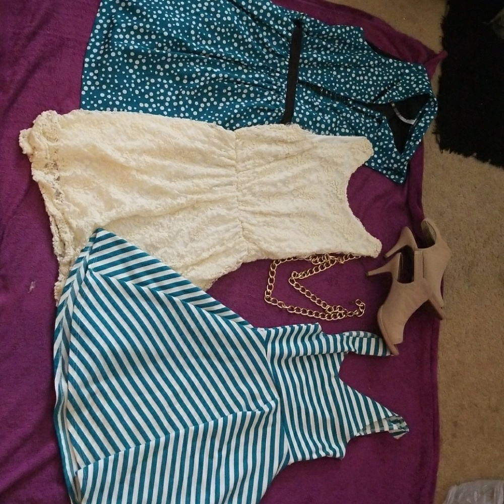 3 dresses size 8, Small, Medium