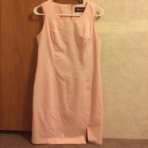 Business Casual Pink/ Blush Form Fitting Dress