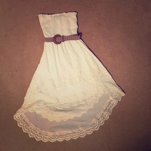 Maurice's White Dress