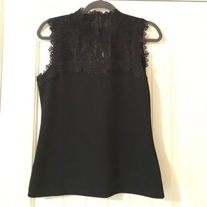 Black H&M Lace Blouse