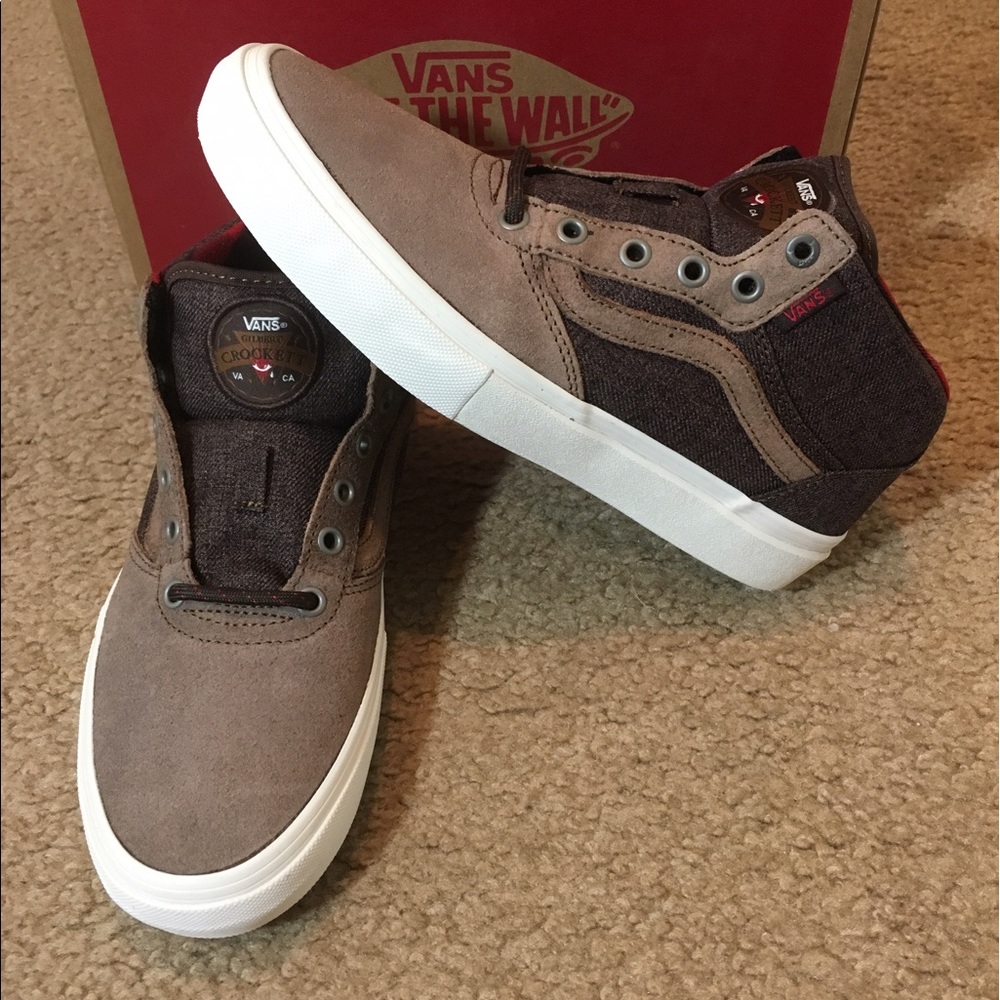 Gilbert Crockett Pro Mid Twill Vans