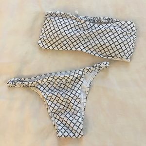 Black and White Bikini