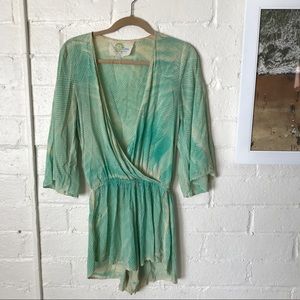 Planet Blue Blue Life Romper