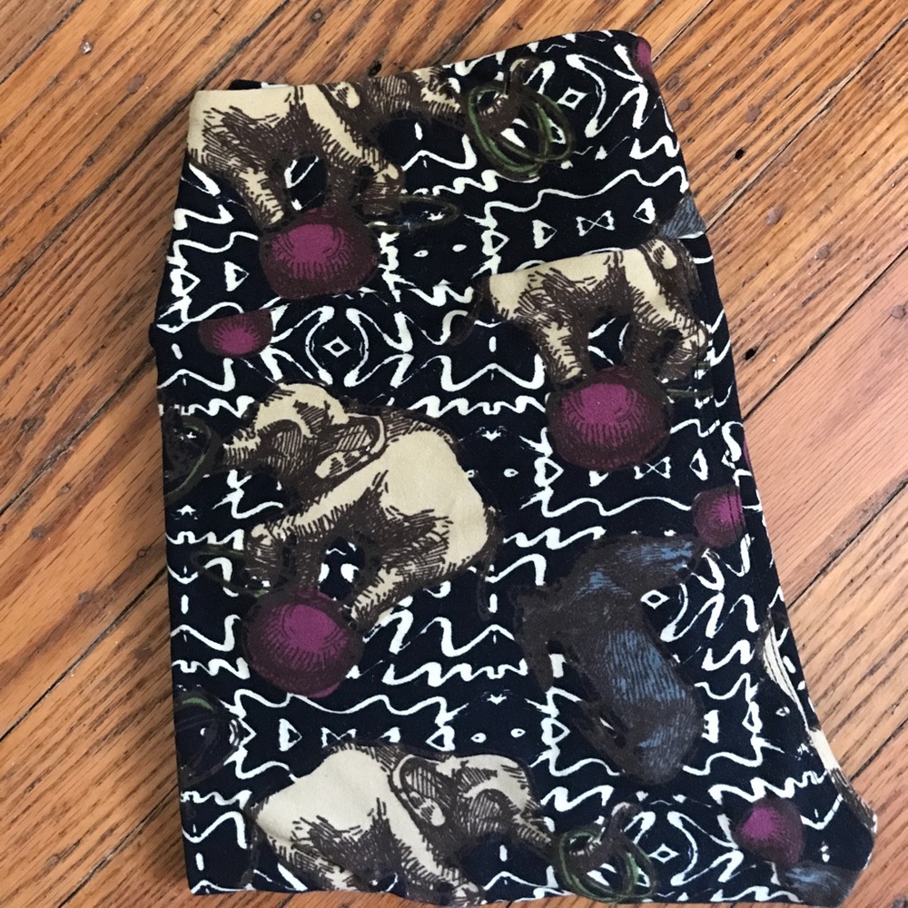 LuLaRoe OS elephant and seal leggings! Unicorn!