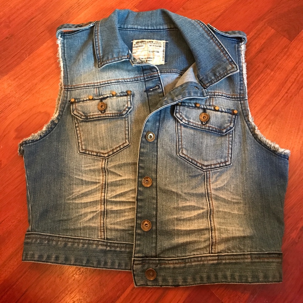 jean vest