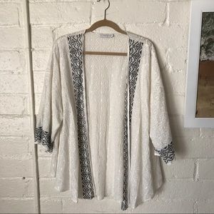 Flynn Skye White Kimono