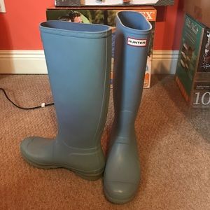 Hunter Rain Boots, worn twice. Good condition