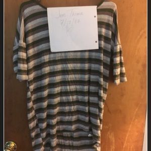 Green and Gray Stripped XS Irma