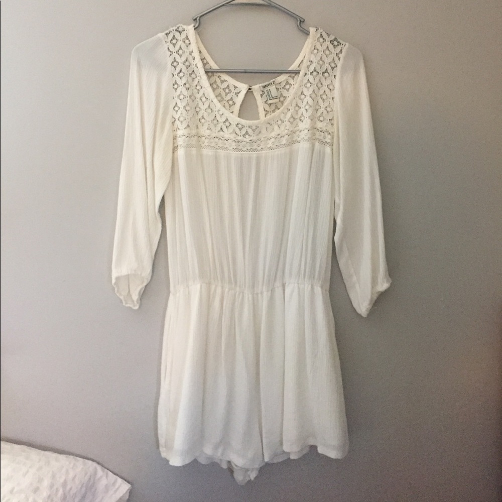 White romper