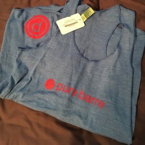 Blue Pure Barre tank
