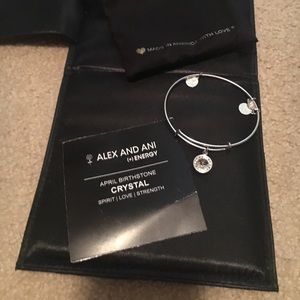 Alex And Ani April birthstone Bracelet