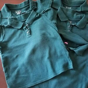 5x 4t green school uniform