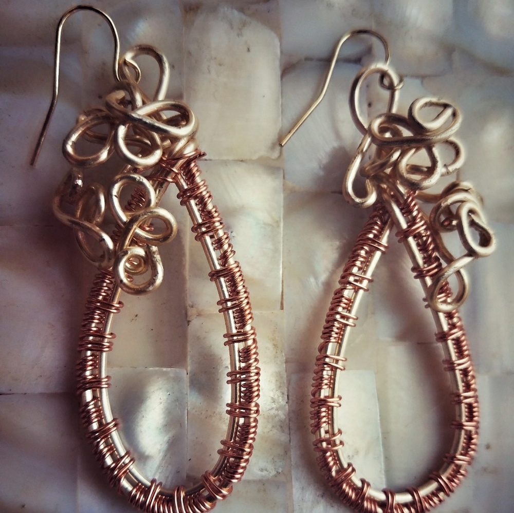 Hanmade Wire Earrings