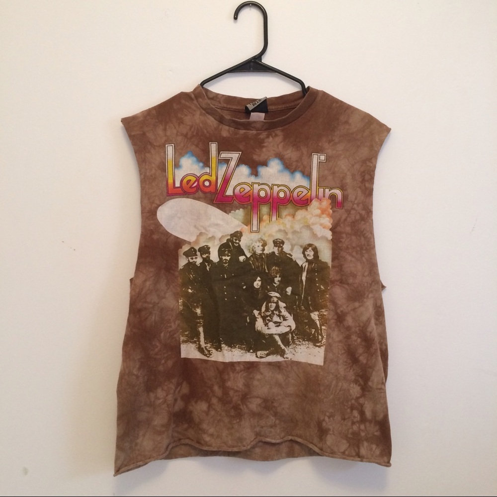 Led Zeppelin cut off t-shirt 🎸