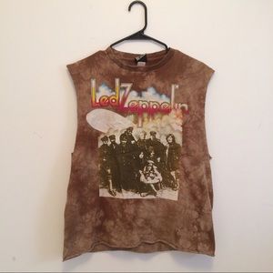 Led Zeppelin cut off t-shirt 🎸