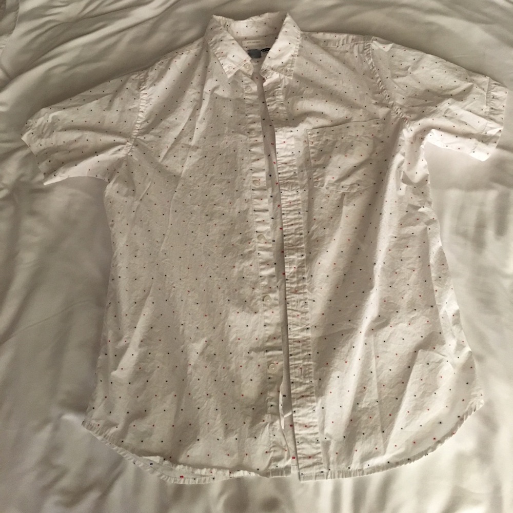 Men shirt button down short sleeve