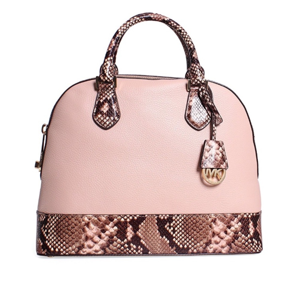 Smythe Large Dome Satchel in Blush