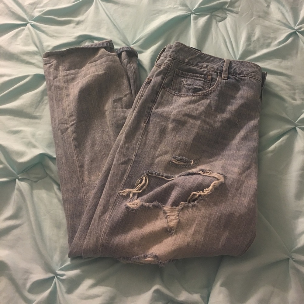 Destroyed American Eagle Jeans