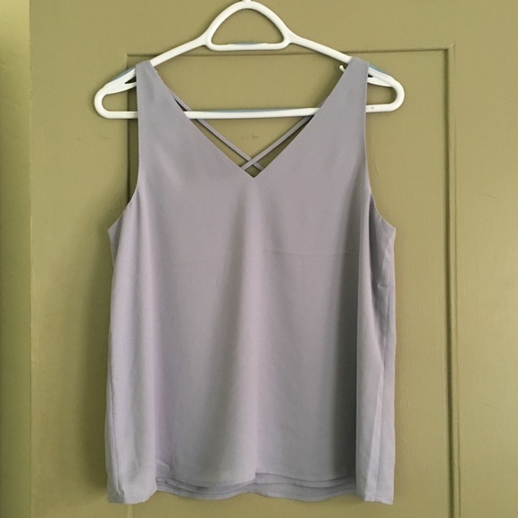 express v neck tank