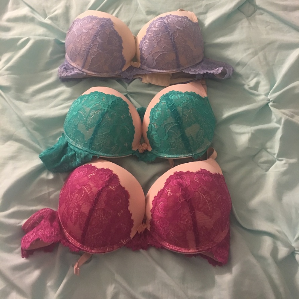Set of 3 38B bras