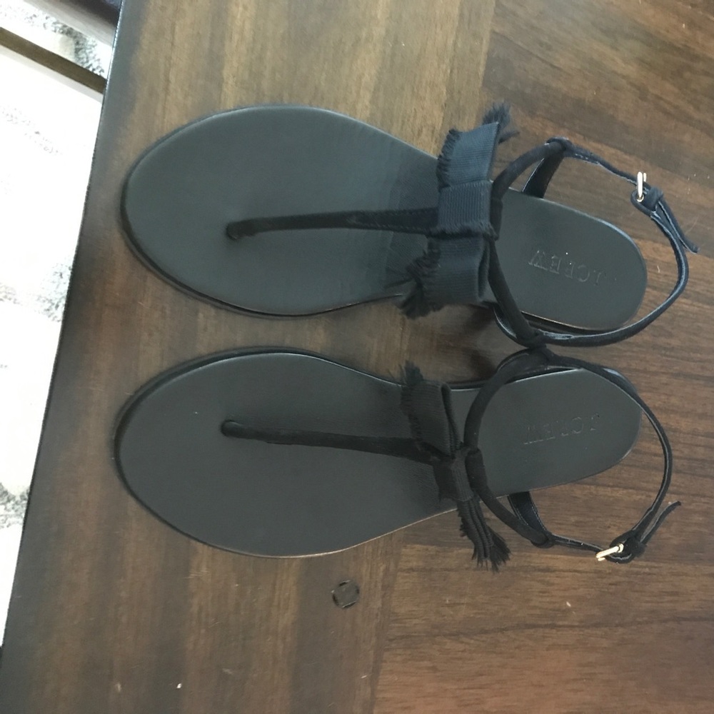 J. Crew T-strap sandals