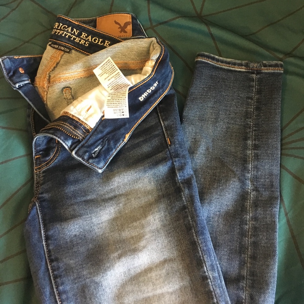 American eagle jeggings sz 0 short