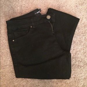 Asos petite black skinny jeans