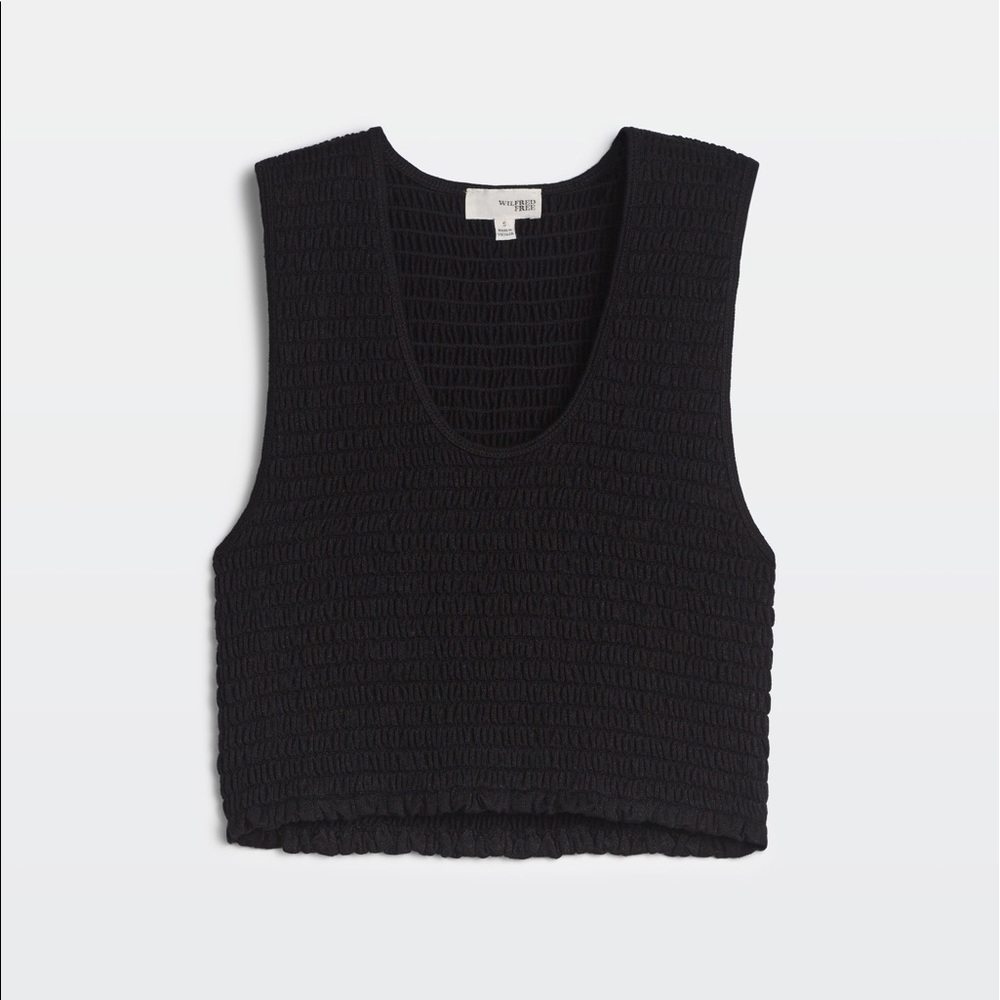 Aritzia smocked tank