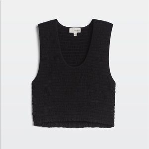 Aritzia smocked tank